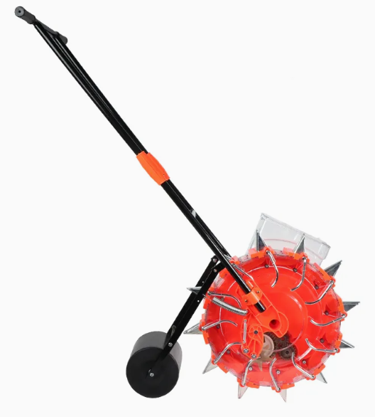 Majsbönor Jordnötsåmaskin Planteringsmaskin Hand Push Drum Grain Seeder