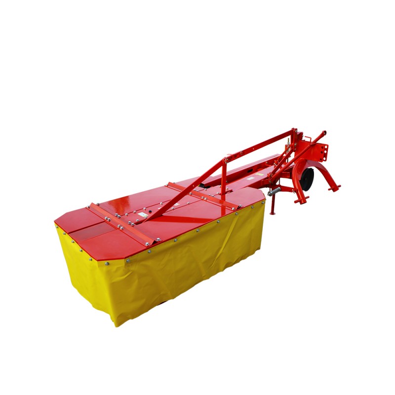 Monterad gräsklippare