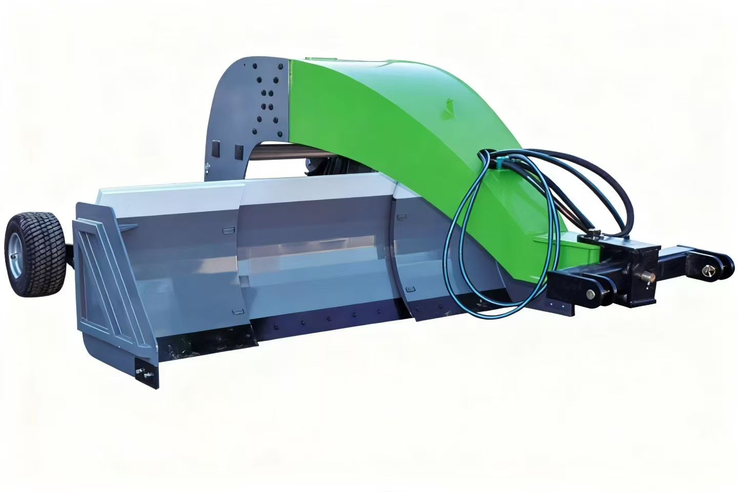 Satellit platt mark jordhyvelmaskin