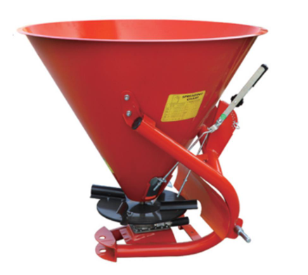 Enskiva gödselspridare